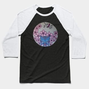 Owl art Baseball T-Shirt